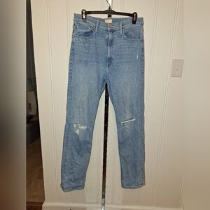 Mother High Waisted Rider Skimp Jeans Size 32